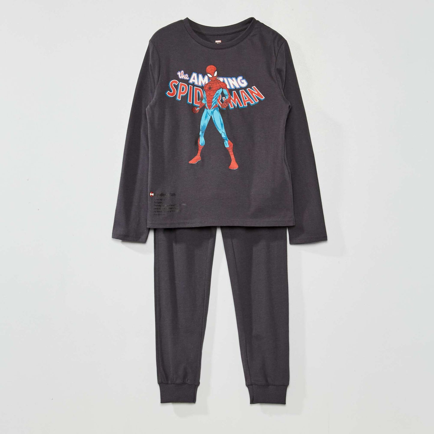 Pyjama long 'Spider-Man' Anthracite