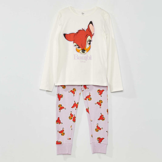 Pyjama long 'Disney' en jersey - 2 pi ces Violet