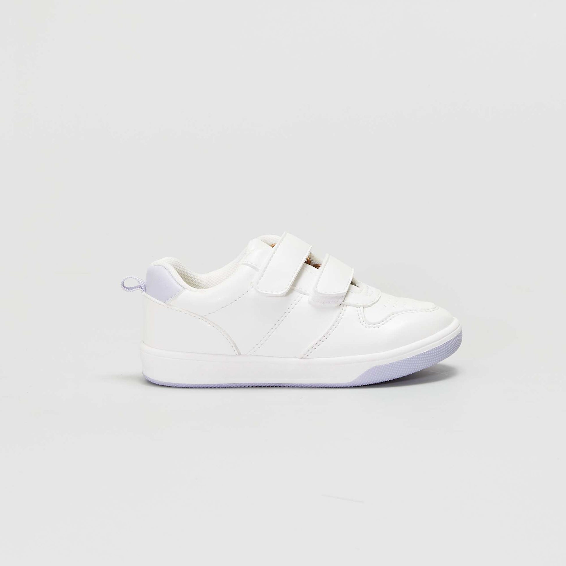 Baskets de ville scratchs Violet