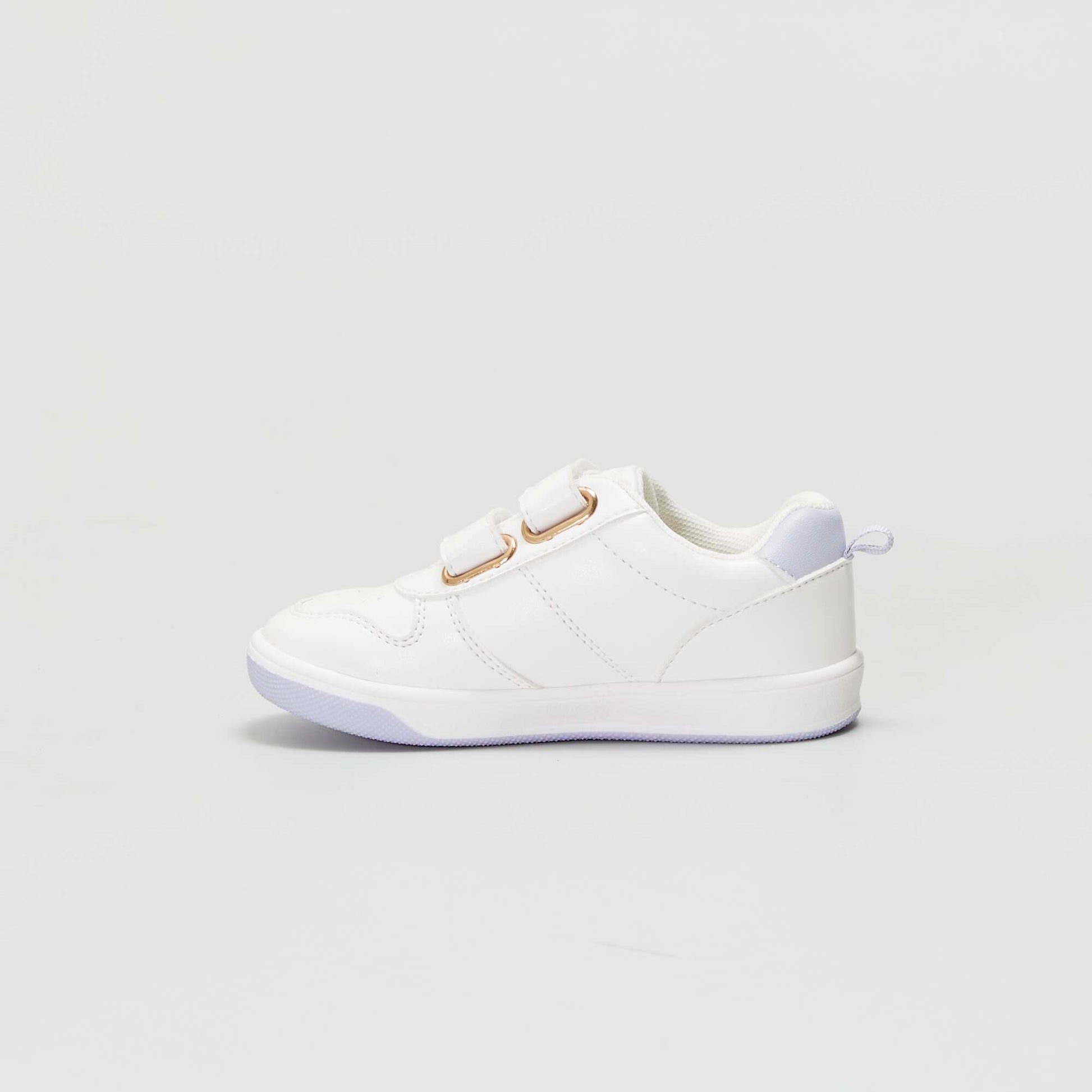 Baskets de ville scratchs Violet