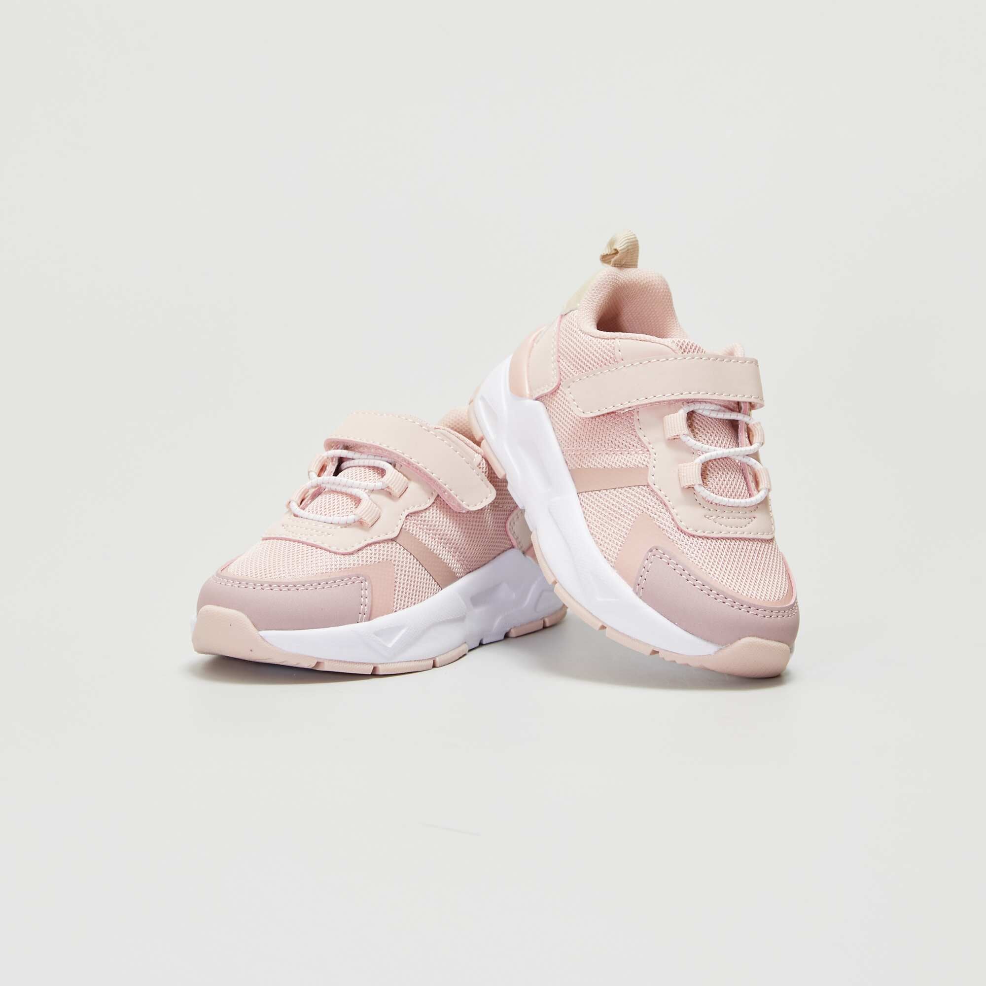 Baskets esprit running Rose