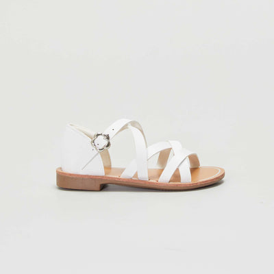 Sandales brides Blanc