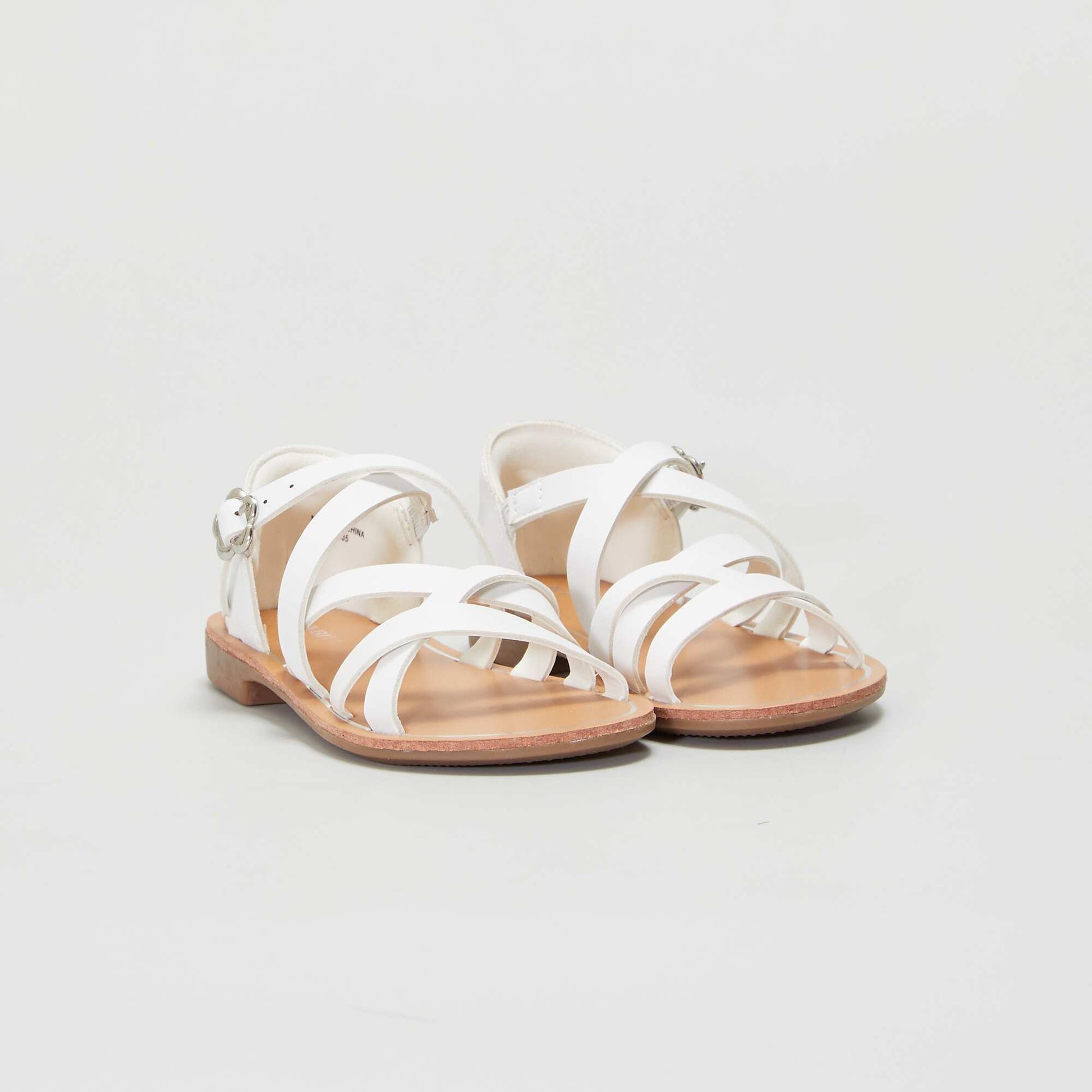 Sandales brides Blanc