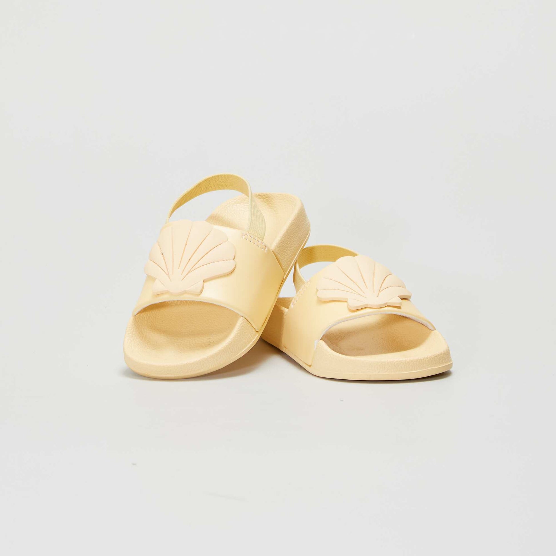 Sandales en plastique Jaune