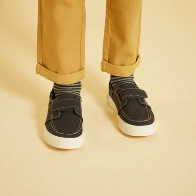 Chaussures forme 'bateau' Bleu