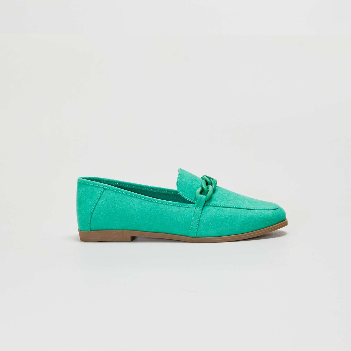 Mocassins en su dine color s Vert