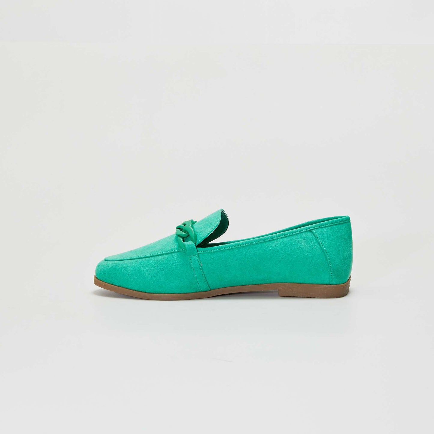 Mocassins en su dine color s Vert