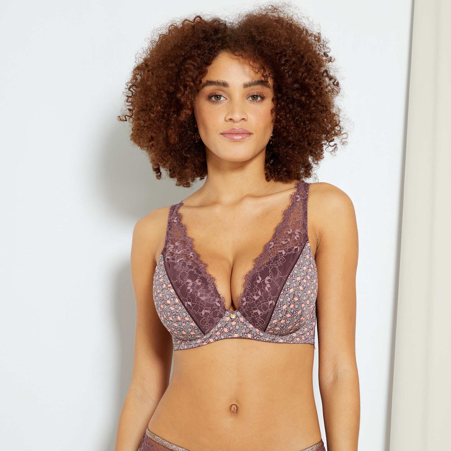 Soutien-gorge ampliforme D&E violet