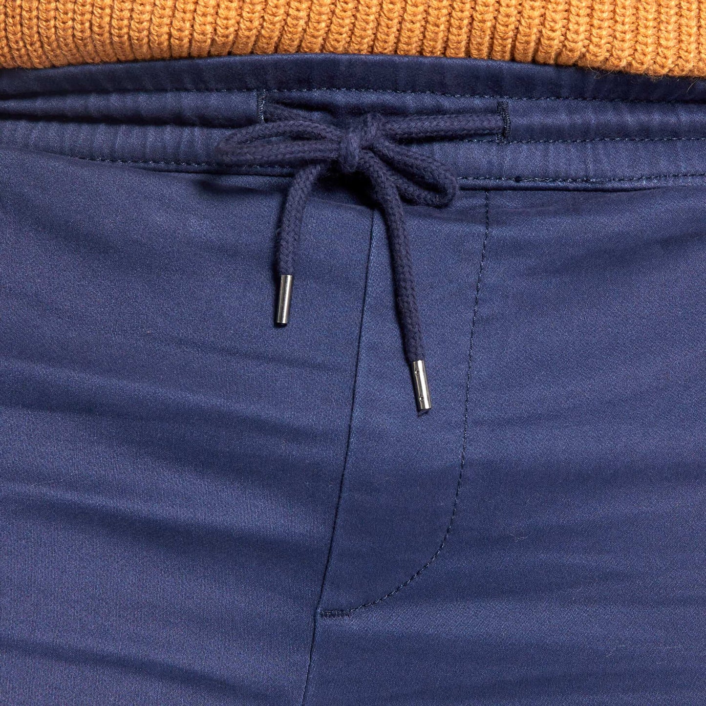 Jogpant avec poches rabat Bleu