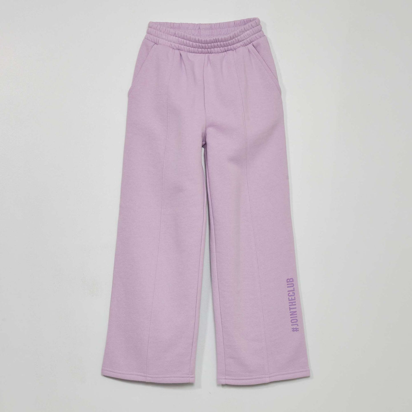 Pantalon jogging imprim Violet