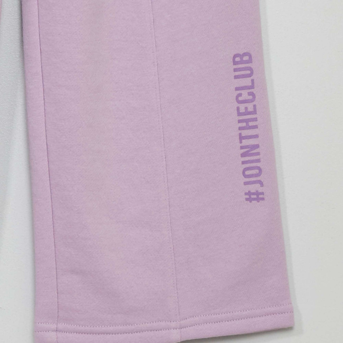 Pantalon jogging imprim Violet