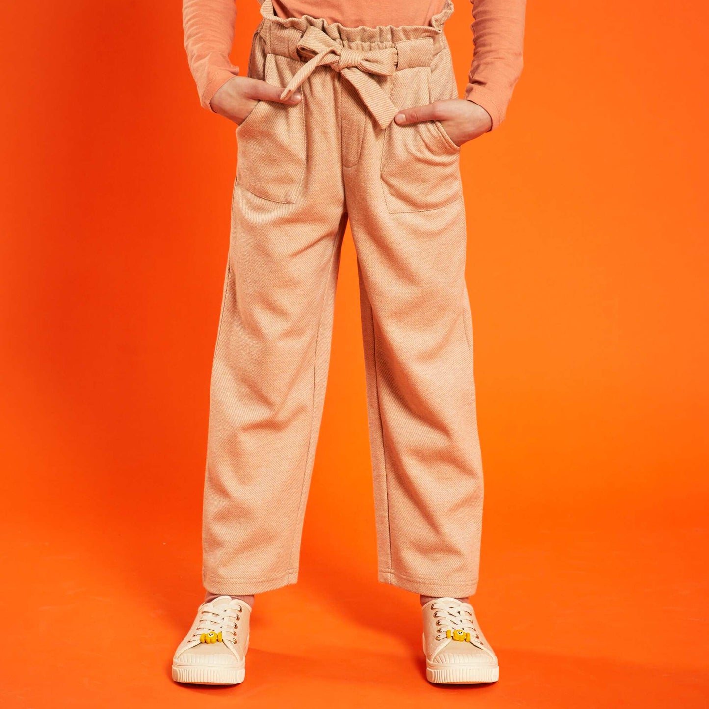 Pantalon jogging Orange