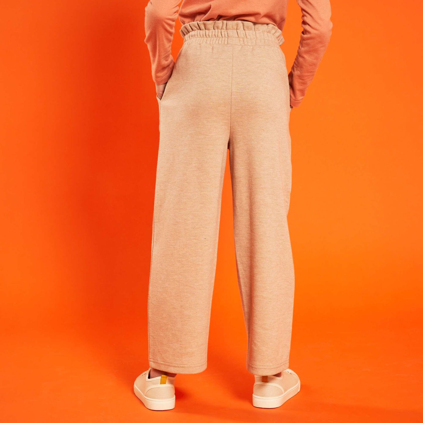 Pantalon jogging Orange