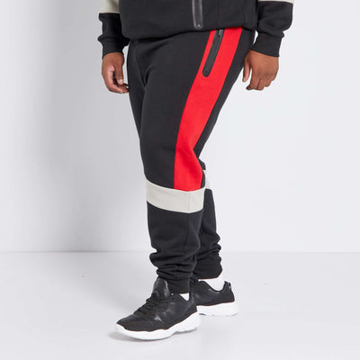 Pantalon en molleton gratt noir