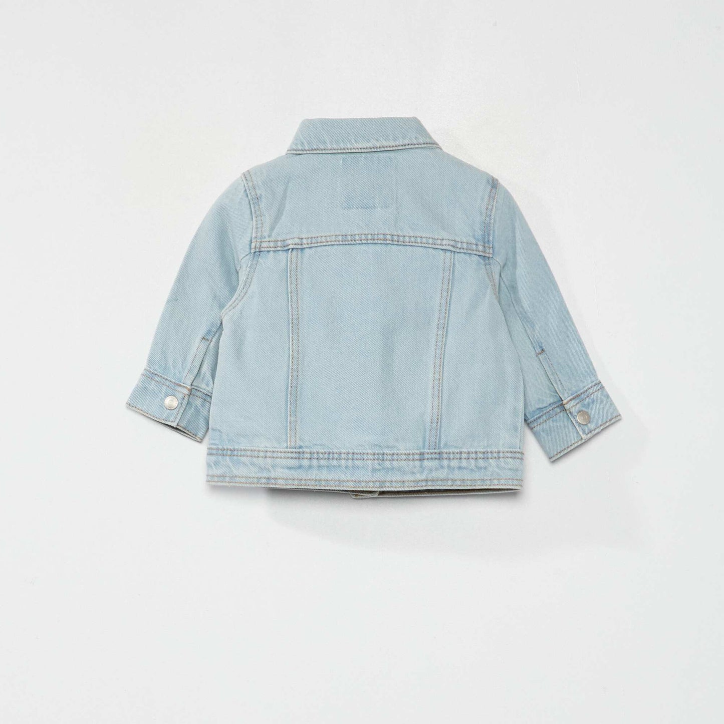 Veste en jean avec volants Bleu