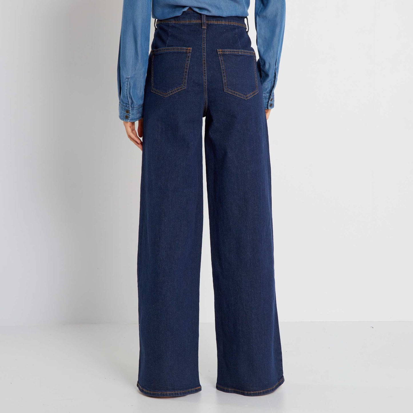 Jean wide leg Brut