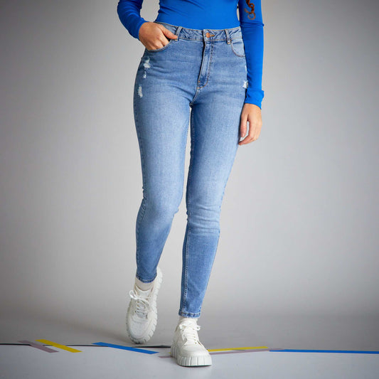 Jean skinny - 5 poches Triple stone