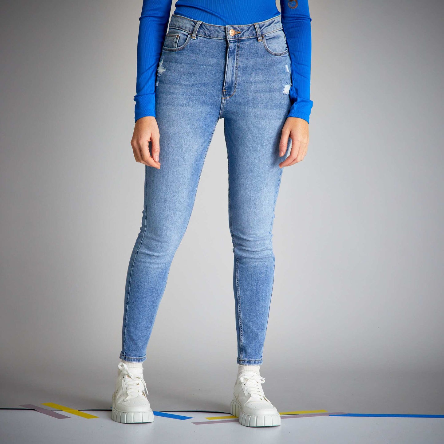 Jean skinny - 5 poches Triple stone