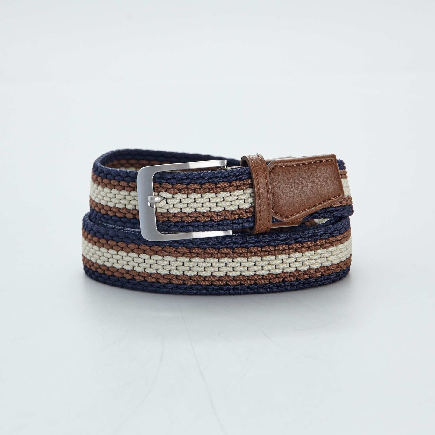 Ceinture lastiqu e Bleu