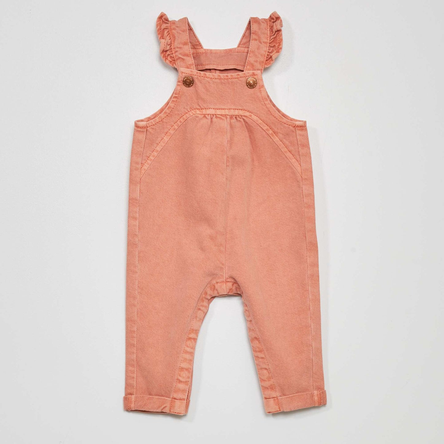 Salopette en jean Orange