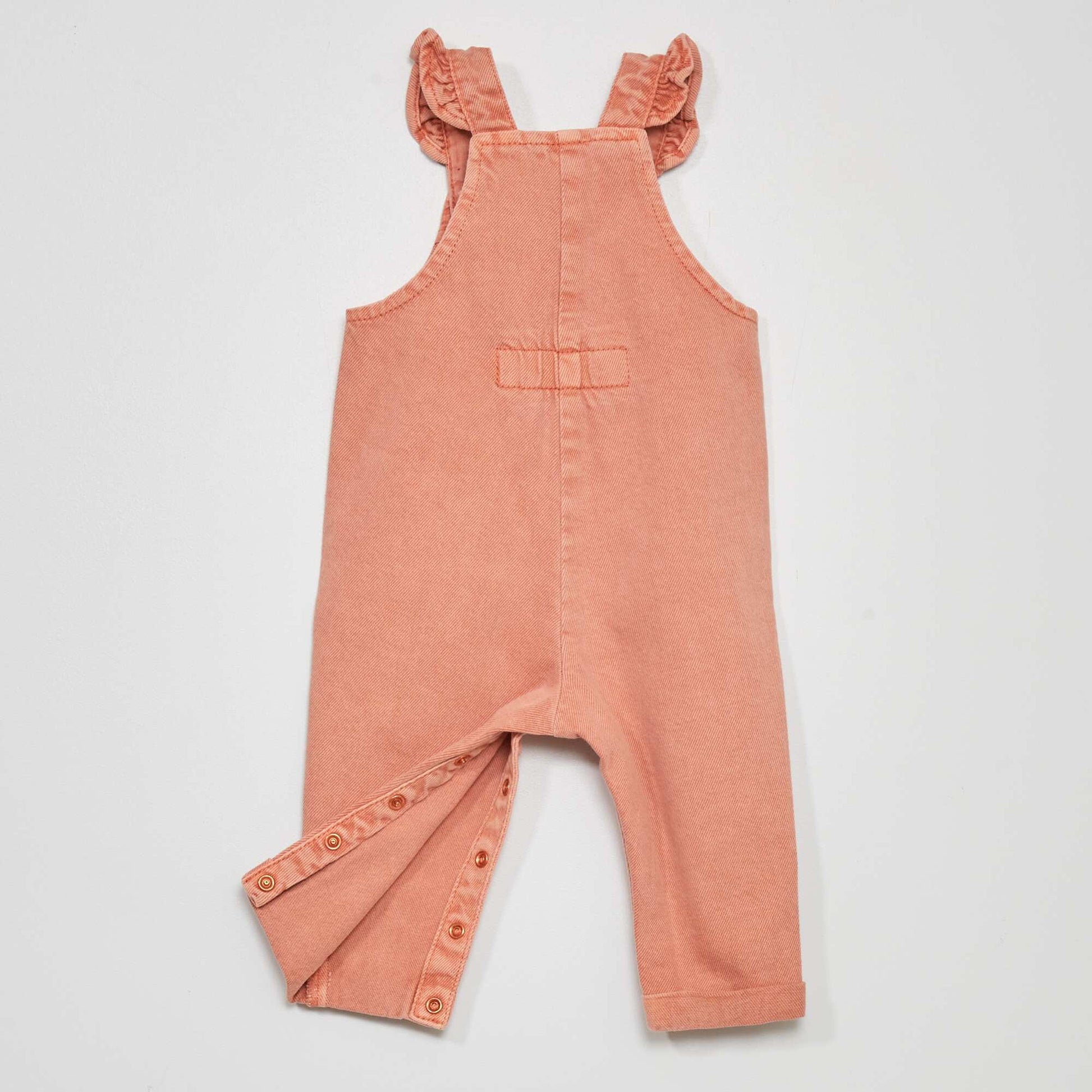 Salopette en jean Orange