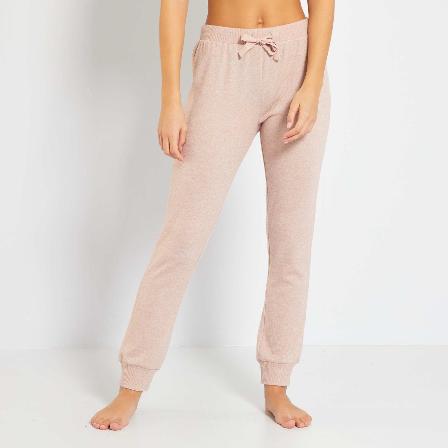 Pantalon de pyjama uni Rose