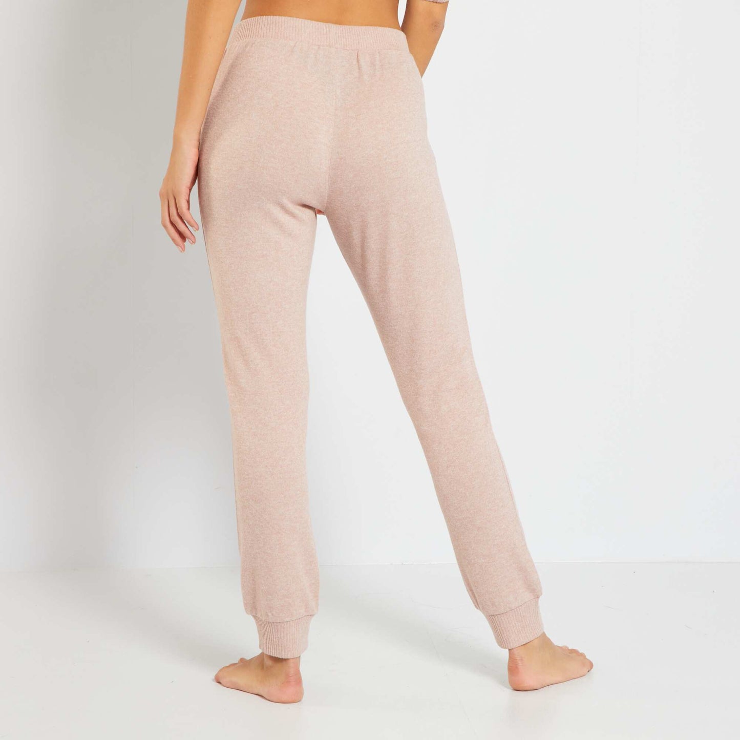 Pantalon de pyjama uni Rose