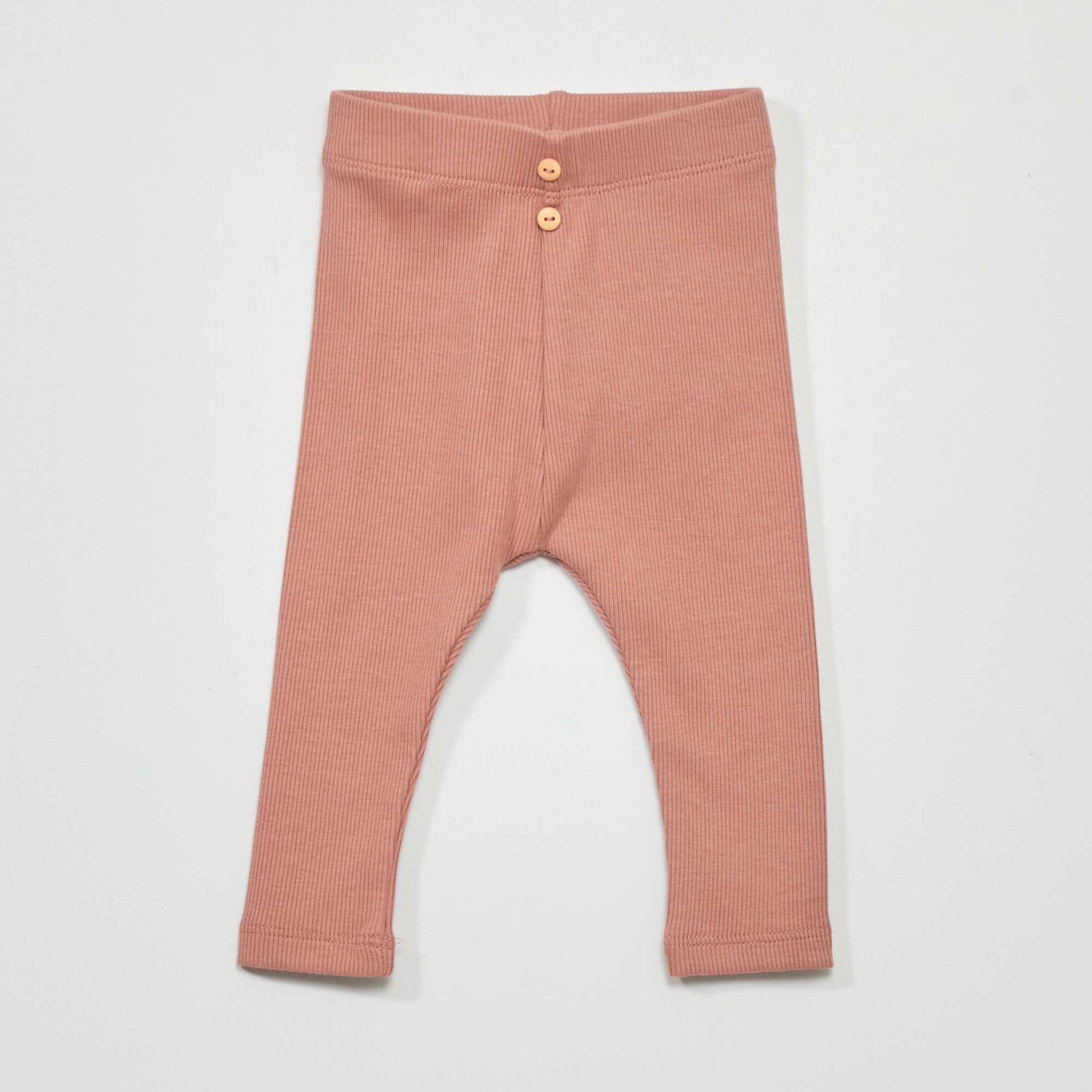 Legging uni en maille c tel e Rose