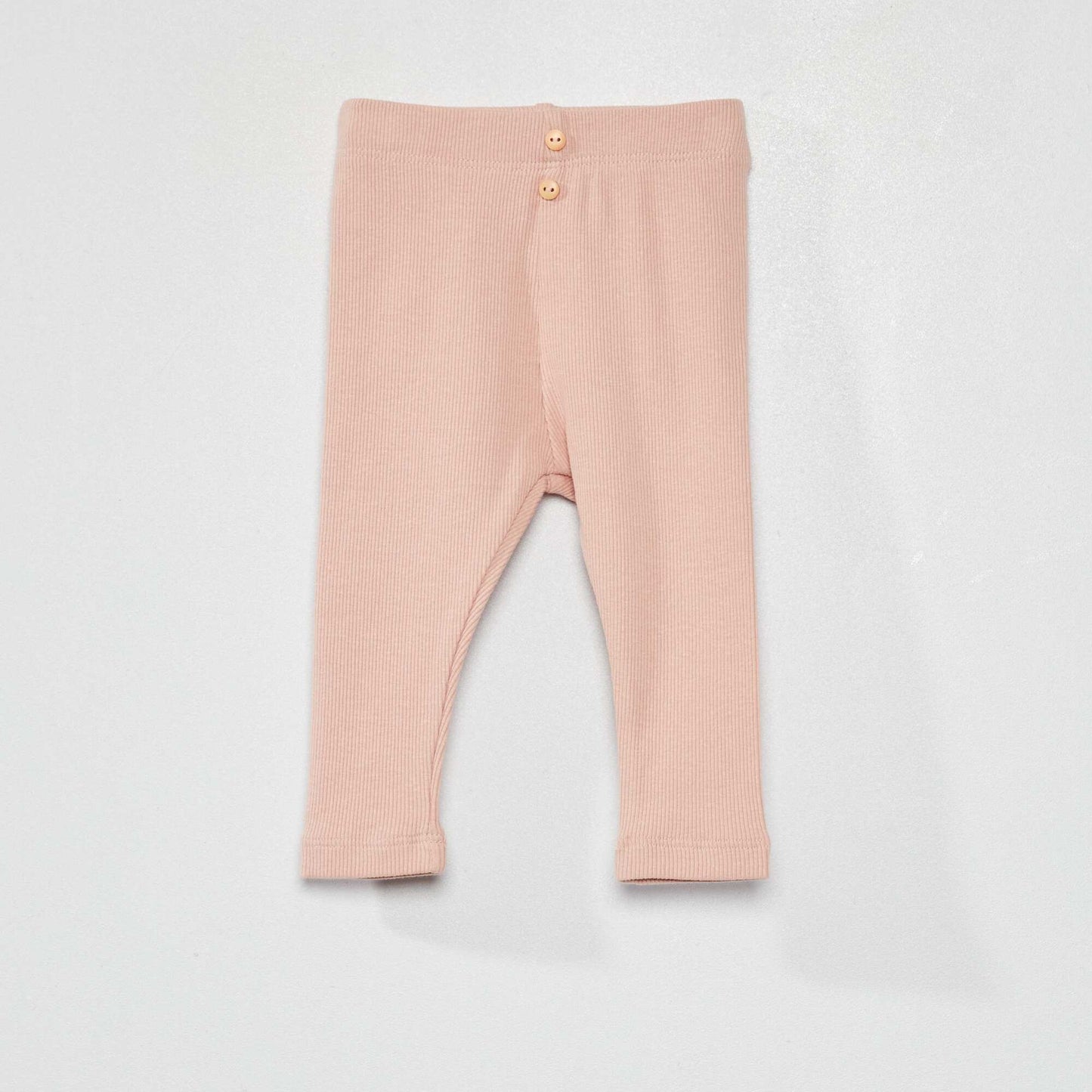 Legging uni en maille c tel e Rose