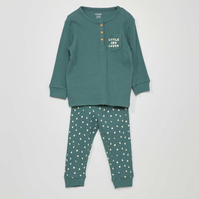 Ensemble pyjama - 2 pi ces Vert