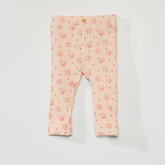 Legging en maille c tel e 'Disney' Rose