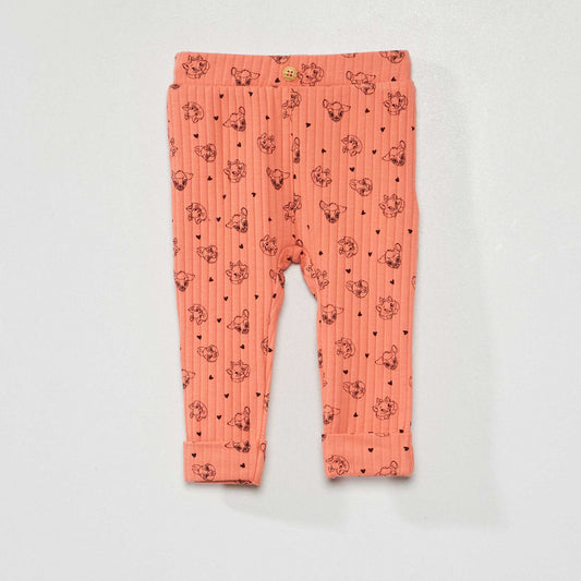 Legging en maille c tel e 'Disney' Rose