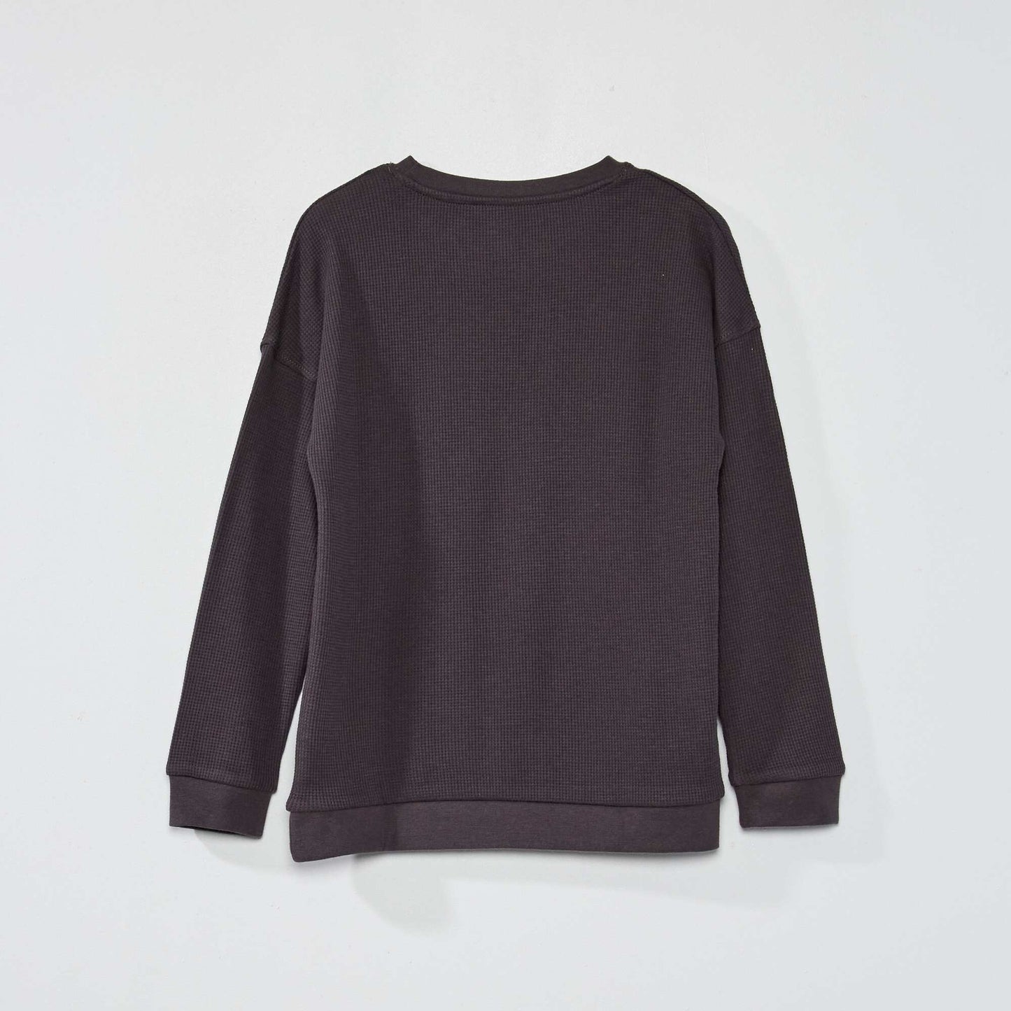 Pull nid d'abeilles Noir