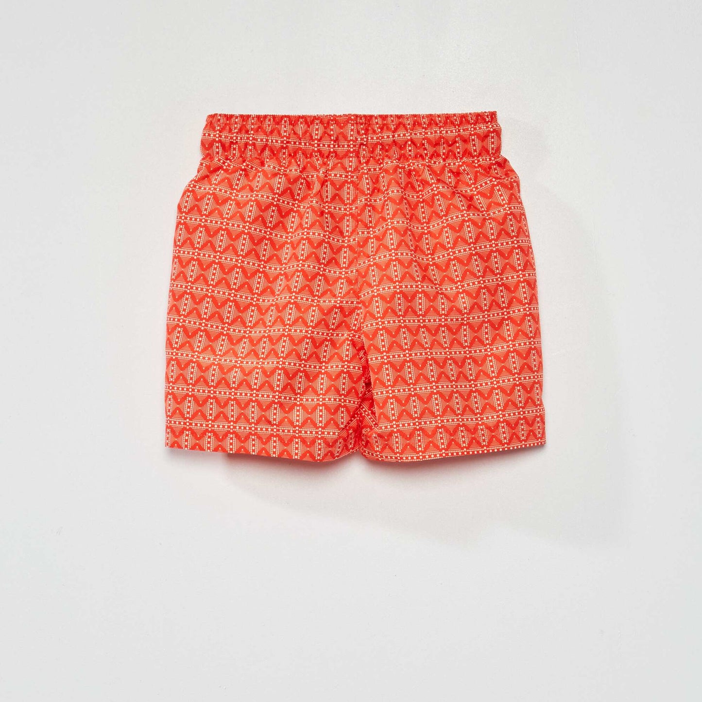 Short de bain Rouge