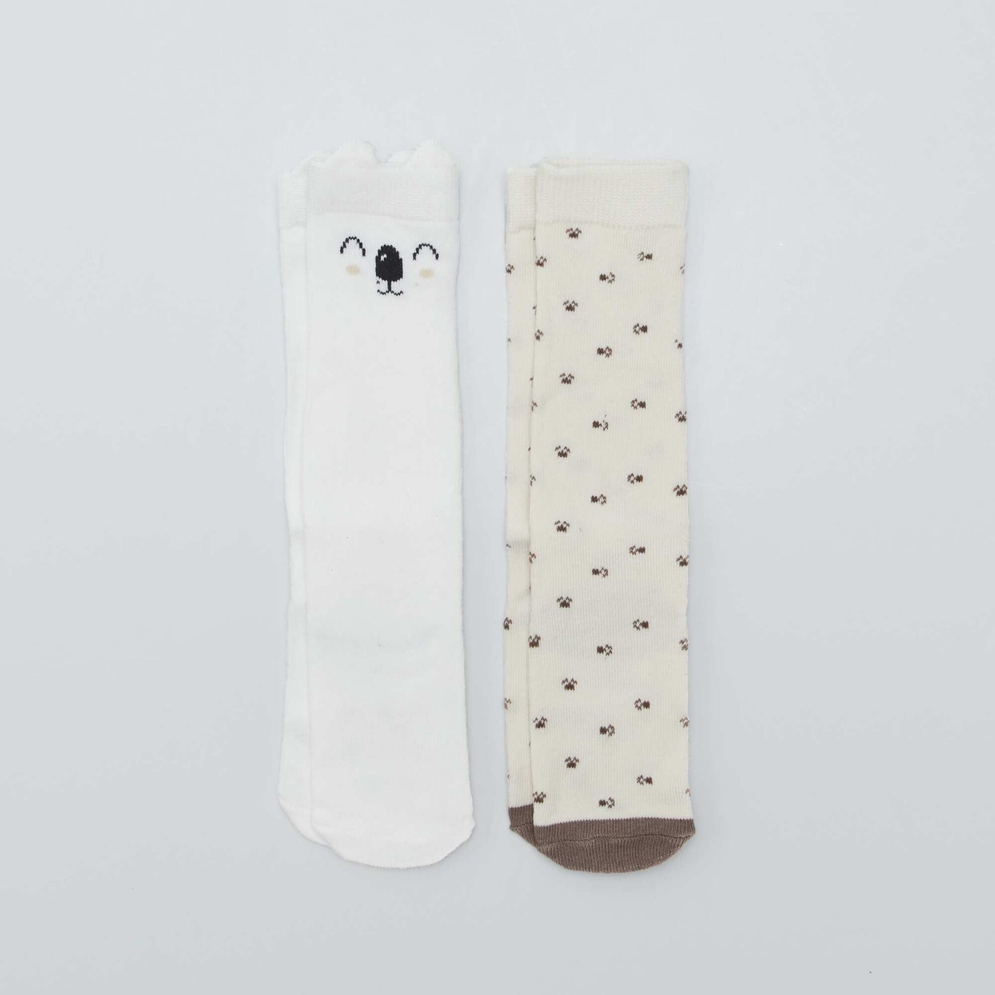 Lot de 2 paires de chaussettes antid rapantes KOALA