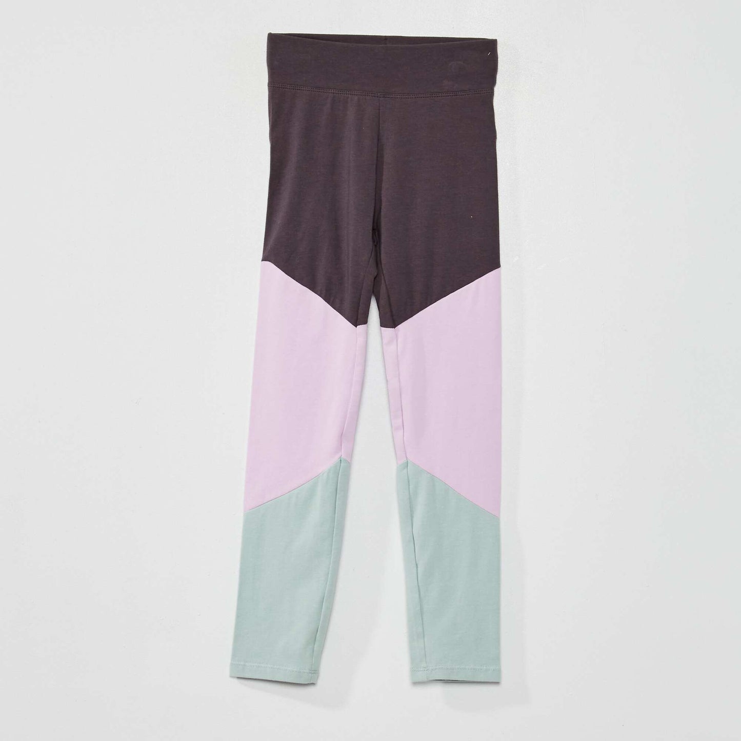 Legging 'color-block' Gris