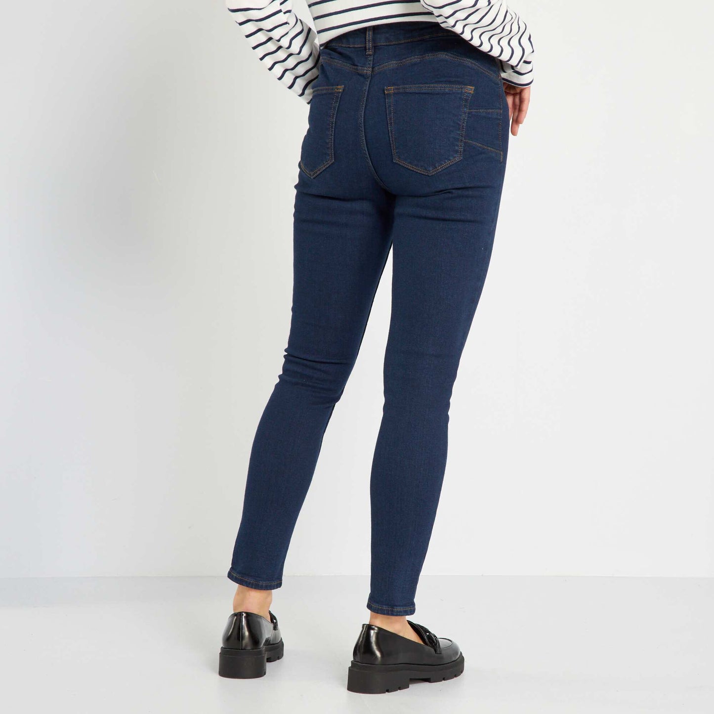 Jean skinny taille haute - L30 Brut