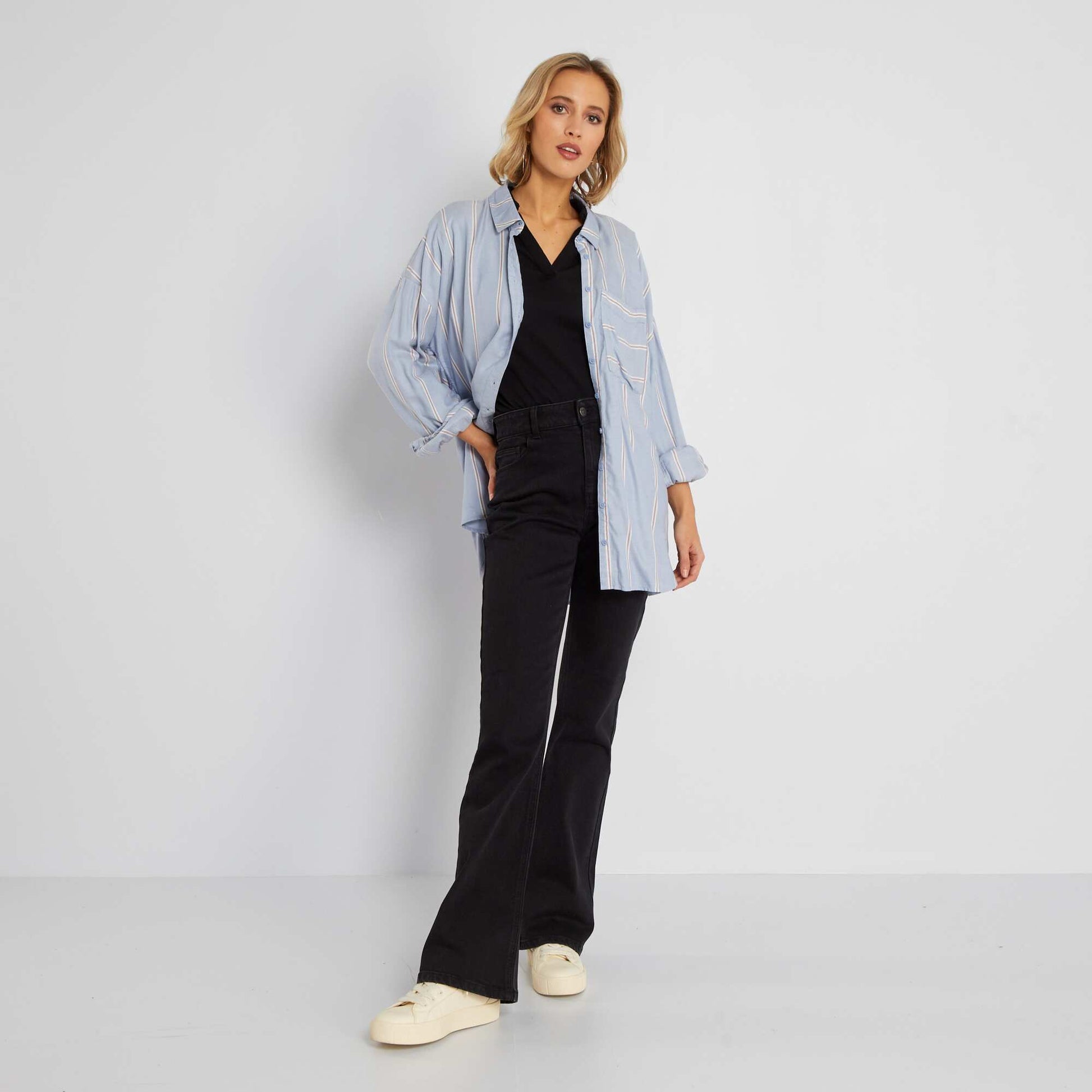Jean flare - L30 Noir