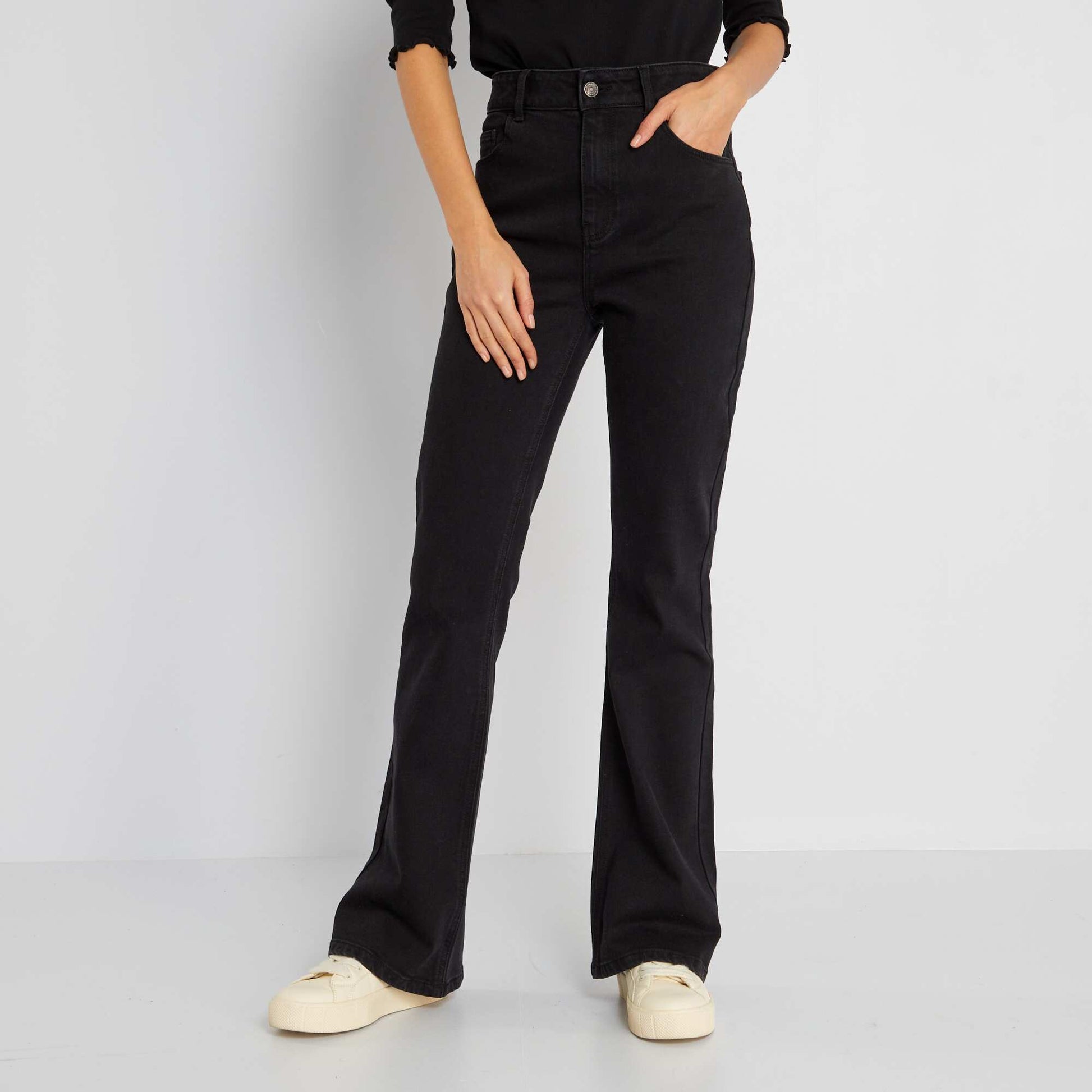 Jean flare - L30 Noir