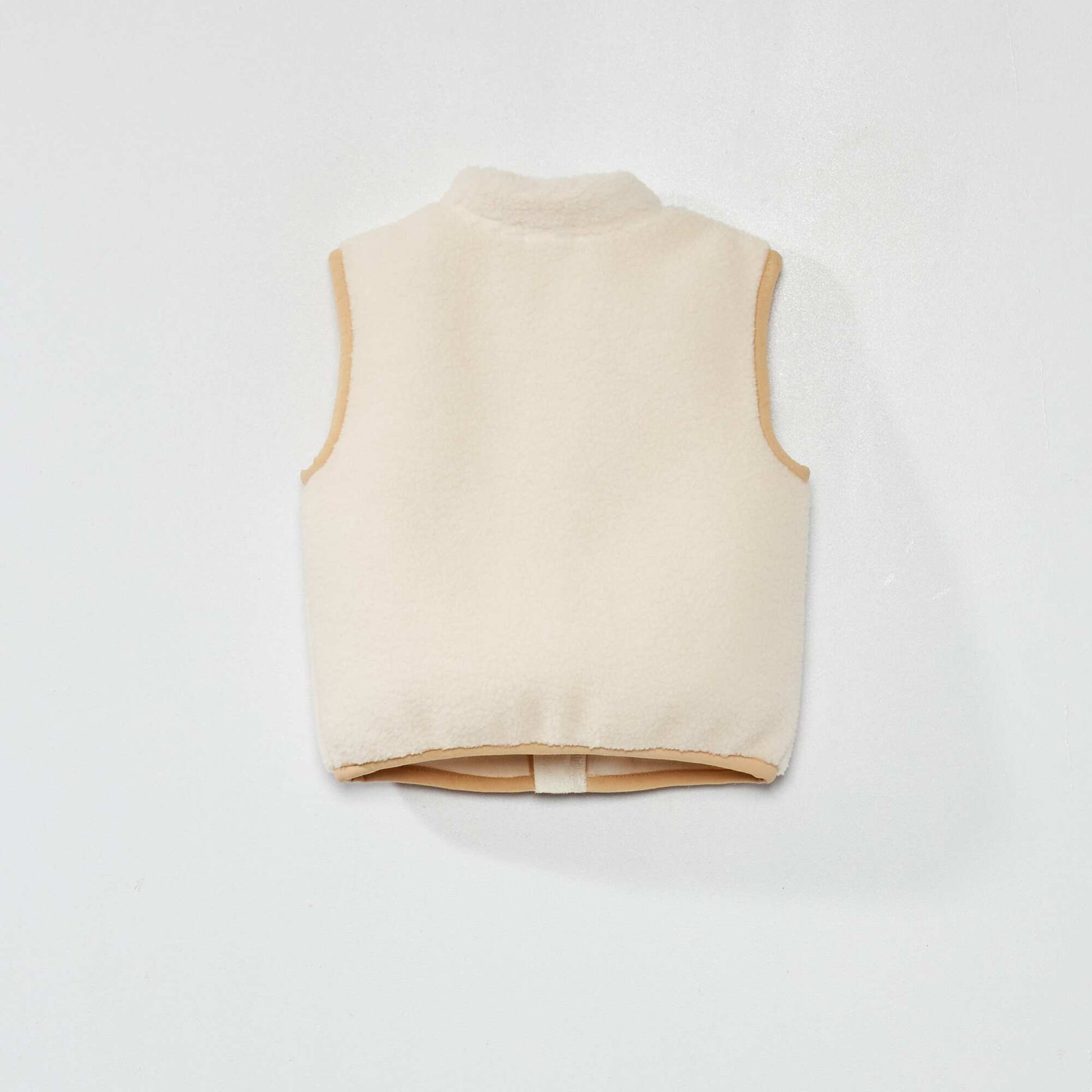 SUD EXPRESS PULL Gilet Sans Manches Écru Taille S EUR 5,00 - FR SUD EXPRESS PULL Gilet Sans Manches Écru Taille S EUR 5,00 - FR