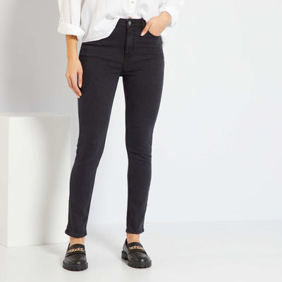 Slim taille haute longueur US30 Noir