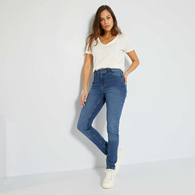 Slim taille haute longueur US30 Stone