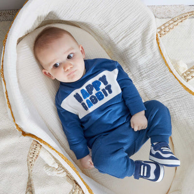 T-shirt en coton Bleu