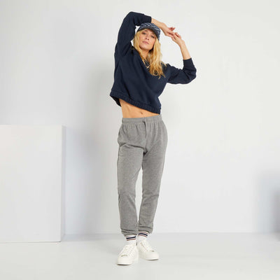 Pantalon de jogging en molleton l ger Gris