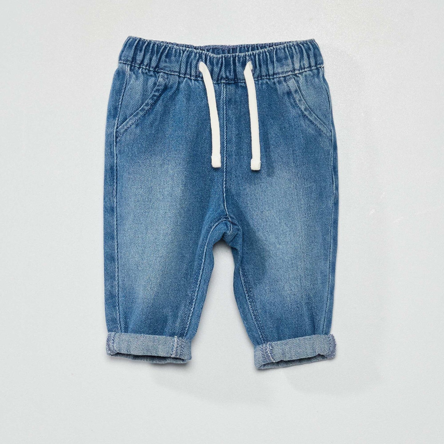Pantalon en denim Bleu