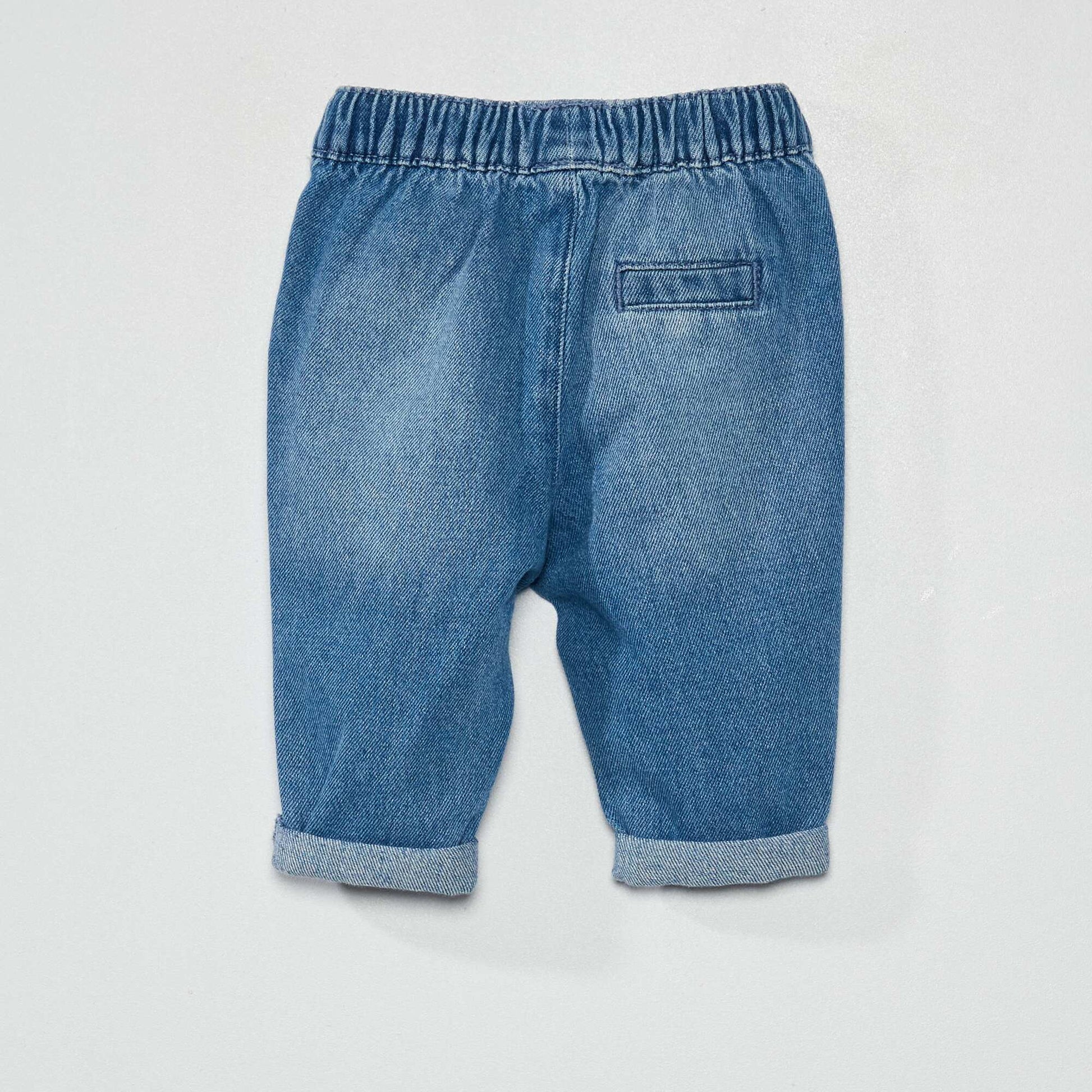 Pantalon en denim Bleu