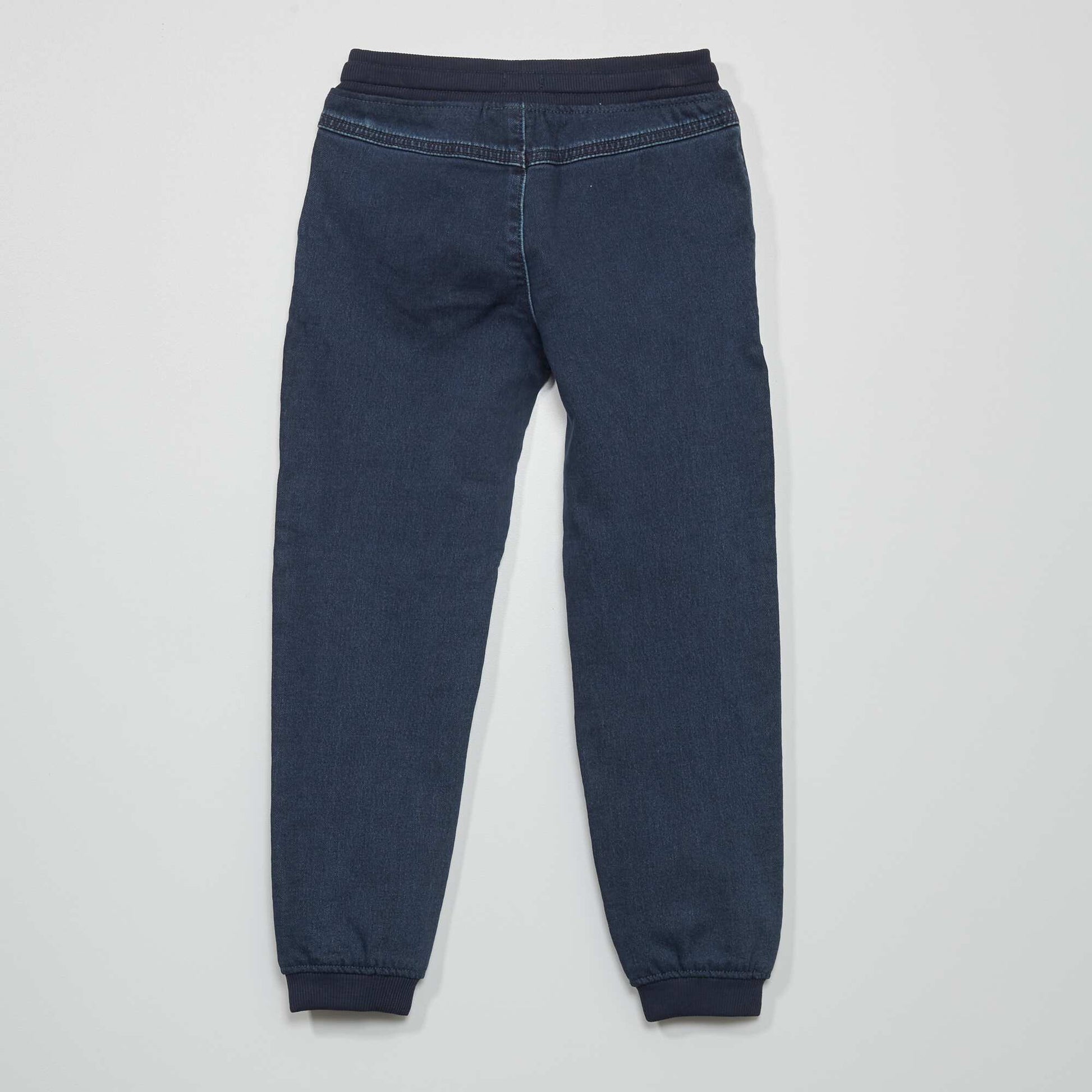 Jogger stretch - 2 poches Bleu brut