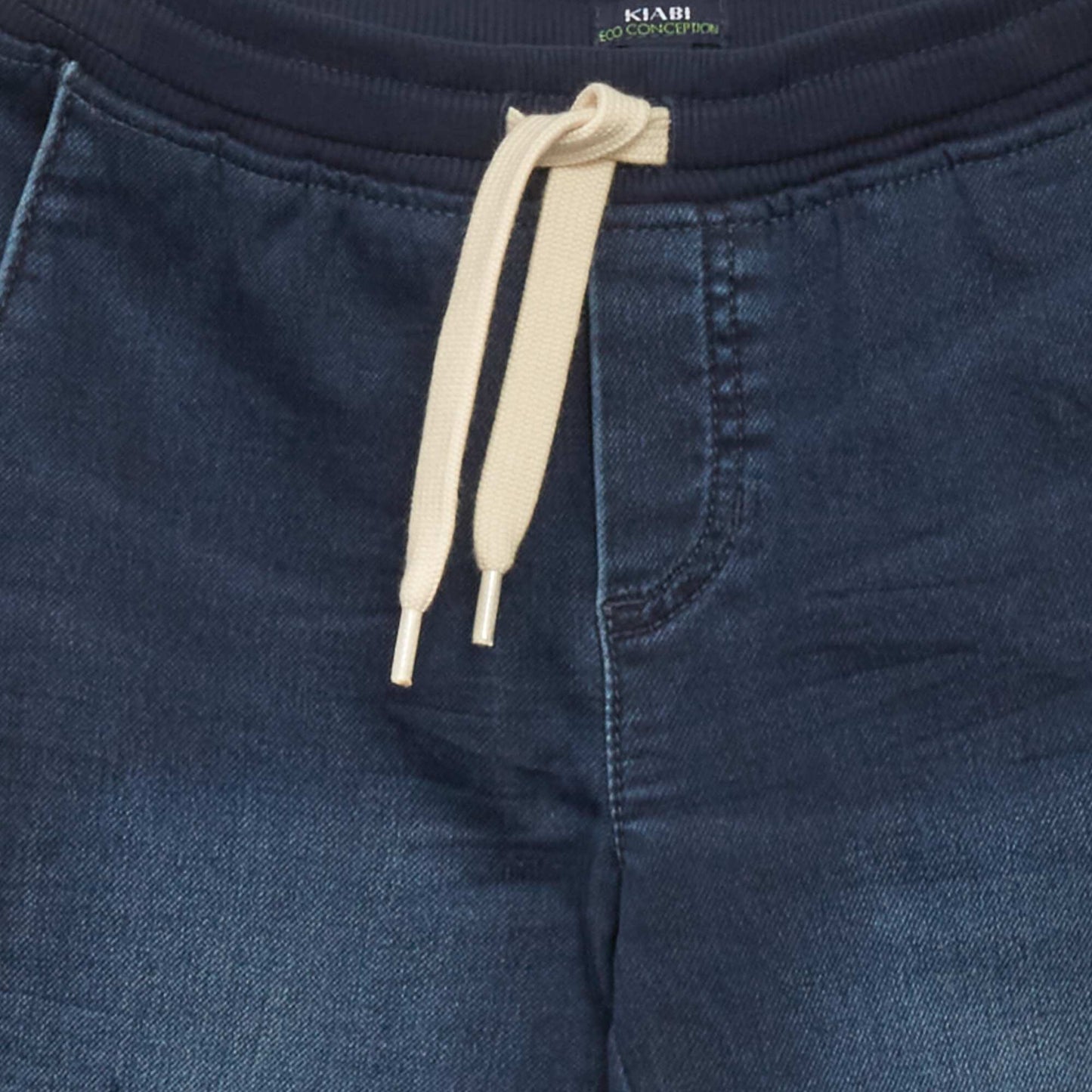 Jogger stretch - 2 poches Bleu brut