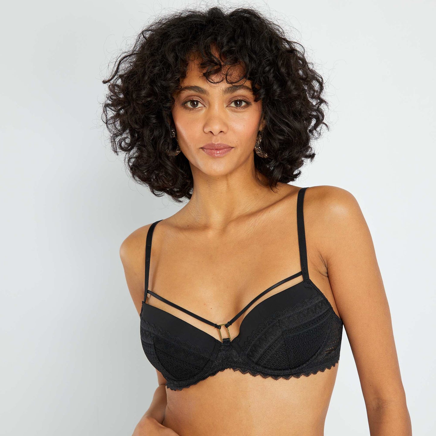 Soutien-gorge ampliforme dentelle noir