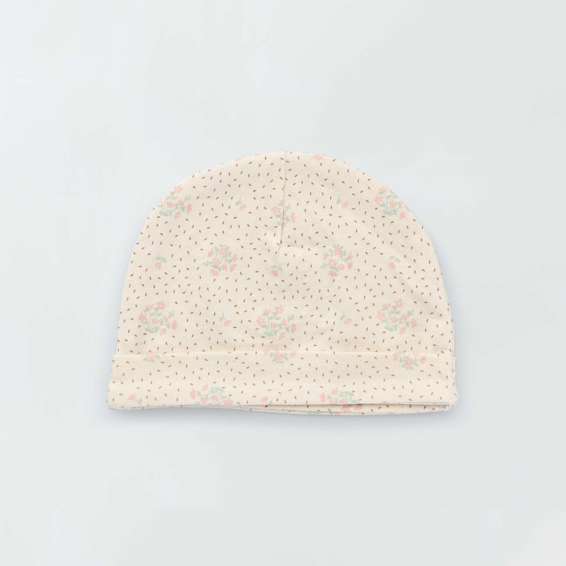 Bonnet en jersey Blanc
